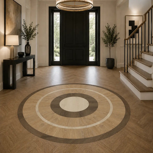 Vinyl Floor Medallion "Equilibrium"